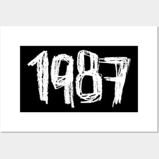 1987 Legend, born in 1987, Birth Year 1987 Posters and Art